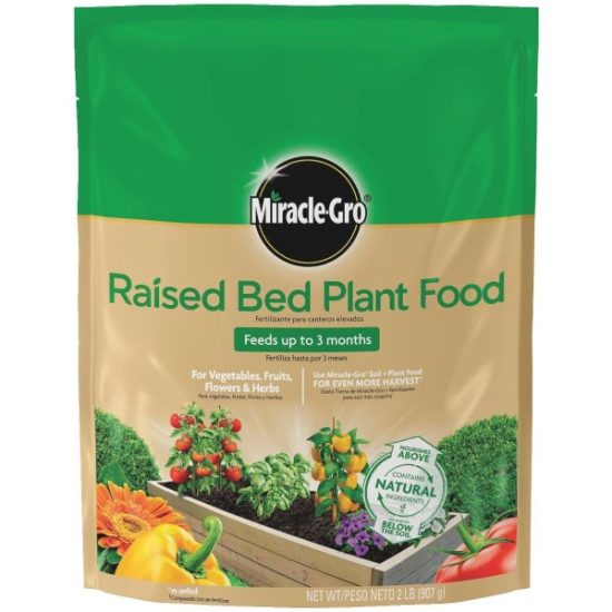 Miracle-Gro 2 Lb. 5-1-7 Raised Bed Dry Plant Food