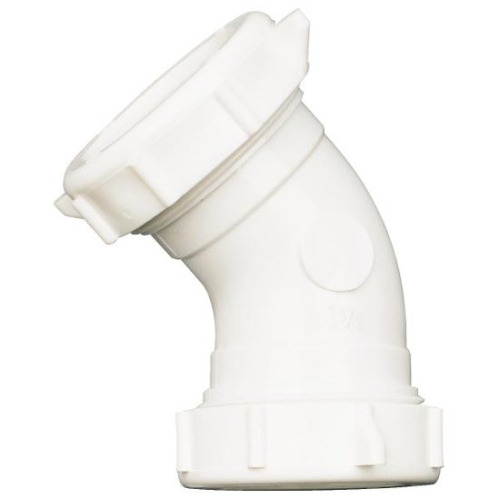Do it 1-1/2 In. White Plastic Elbow
