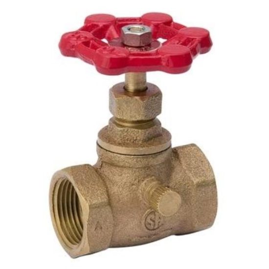 ProLine 1/2 In. FIPS Low Lead Cast Brass Stop Valve