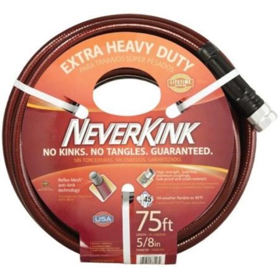 Teknor Apex Neverkink 5/8 In. Dia. x 75 Ft. L. Extra Heavy-Duty Garden Hose