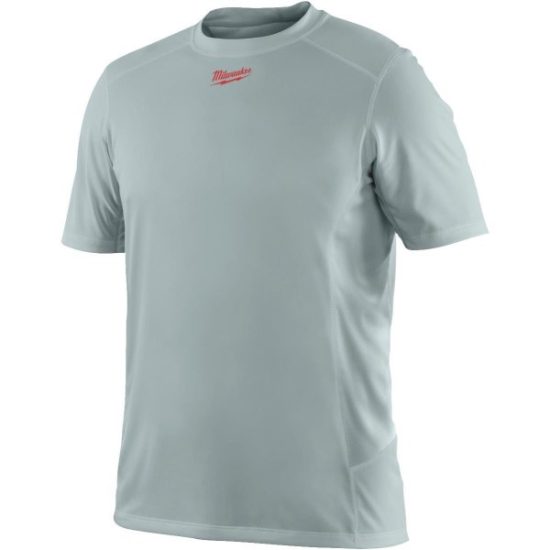 Milwaukee Workskin 2XL Gray Short Sleeve Men's Lightweight Performance Shirt