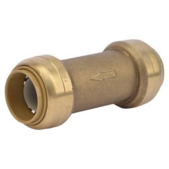 Sharkbite 3/4 In. Brass Push Check Valve