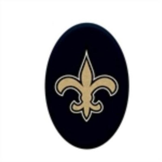 New Orleans Saints 3 in. x 2 in. Decorative Garden Rock