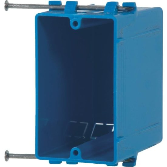 Carlon 1-Gang PVC Molded Wall Switch Box