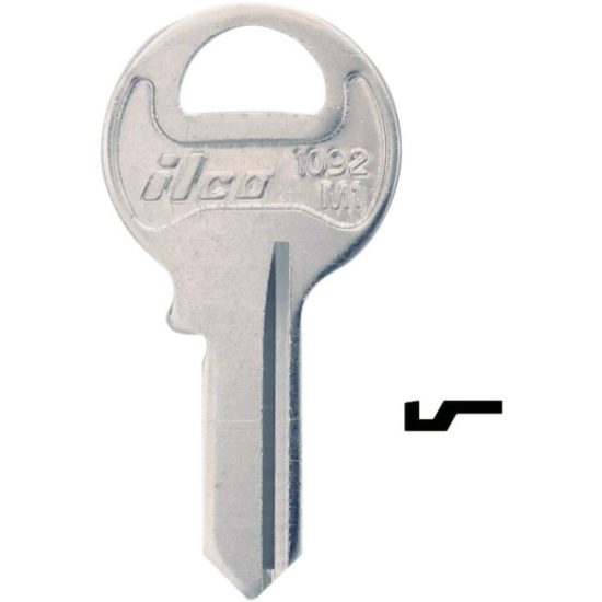 ILCO Master / Tru Guard Padlock Key Blank, 1092 (10-Pack)