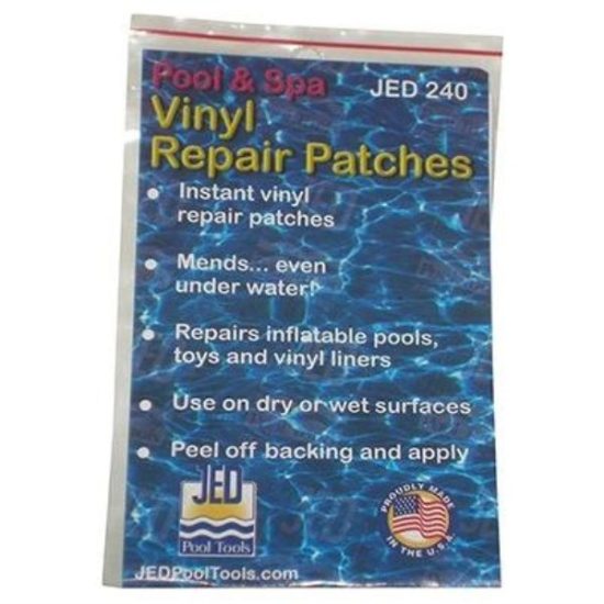 JED Pool Vinyl Peel N Patch Pool Repair Kit (6-Count)