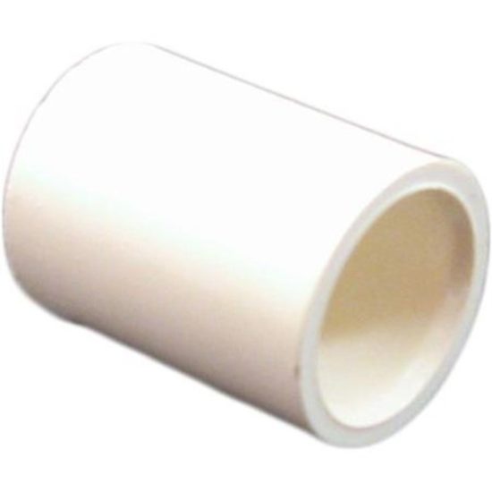 Charlotte Pipe 1/2 In. Solvent Weldable CPVC Coupling with Stop