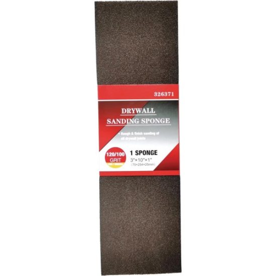 Drywall 3 In. x 10 In. x 1 In. Fine/Medium Sanding Sponge