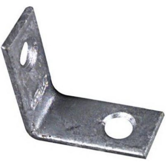 National Catalog V115 1 In. x 1/2 In. Galvanized Steel Corner Brace (4-Count)