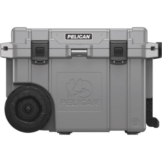 Pelican Elite 45 Qt. 2-Wheeled Cooler, Dark Gray