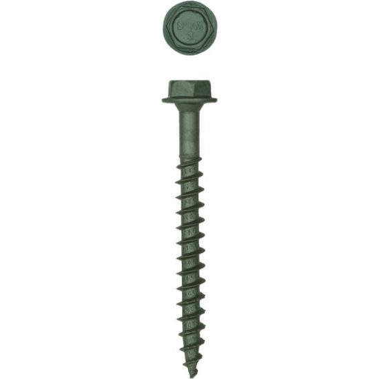 Spax PowerLags 5/16 In. x 3 In. Hex Head Exterior Structure Screw (50 Ct.)