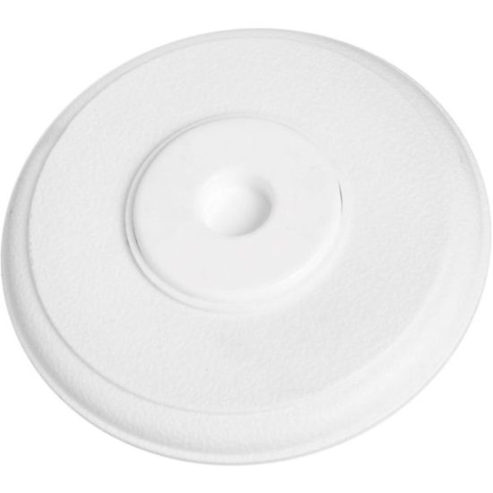 National 336 5 In. White Softstop Cover-Up Wall Door Stop