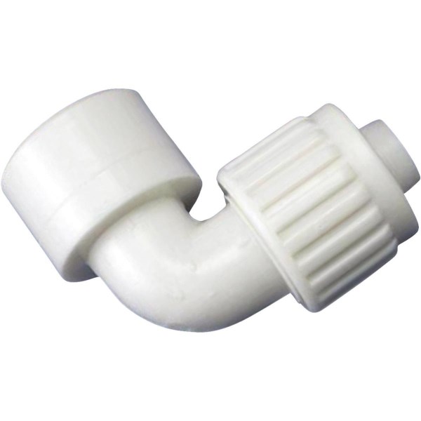 DYNAPEX 1/2" ID PEX-AL-PEX Compression To 1/2" FPT 90° Elbow – Seat #0K