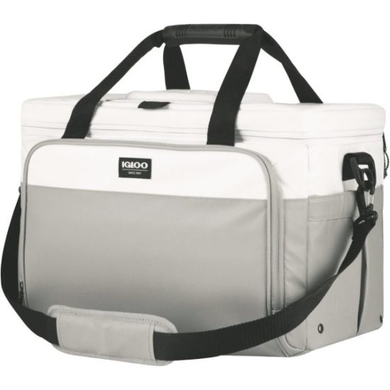 Igloo MaxCold Marine 36-Can Divided Soft-Side Cooler, Gray