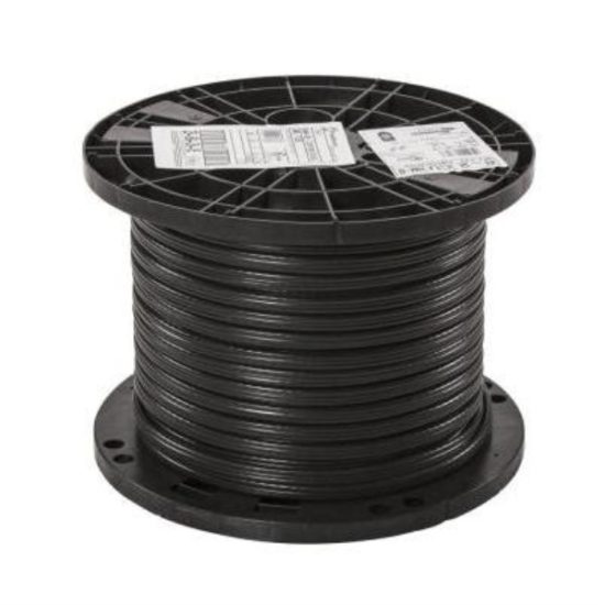 Romex 500 Ft. 8/2 Solid Black NMW/G Electrical Wire