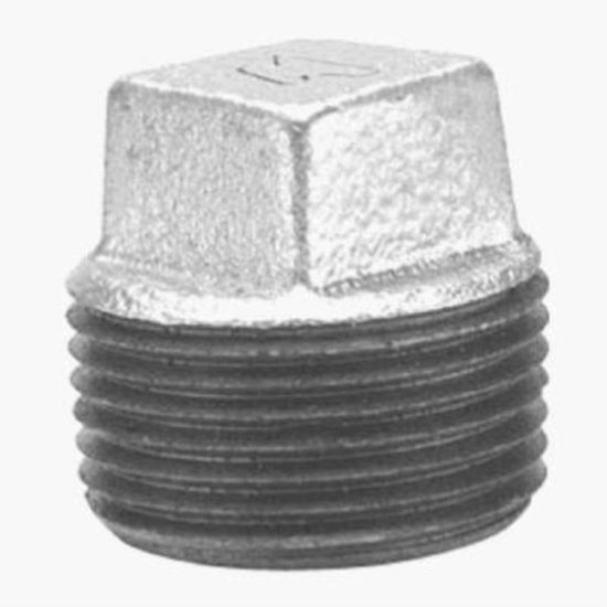 Anvil 3/8 In. Malleable Iron Galvanized Plug