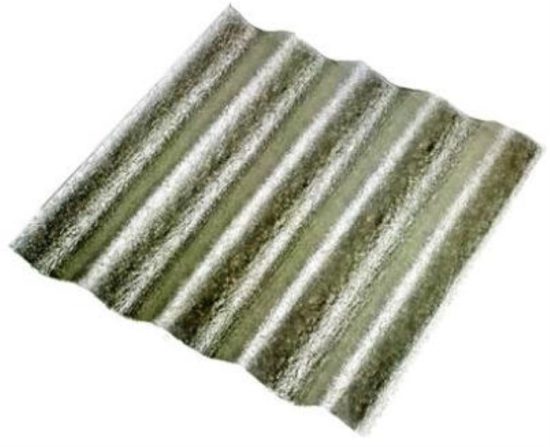 Sequentia WeatherGlaze 26 In. x 8 Ft. Translucent Round 1-Sided Fiberglass Corrugated Panels