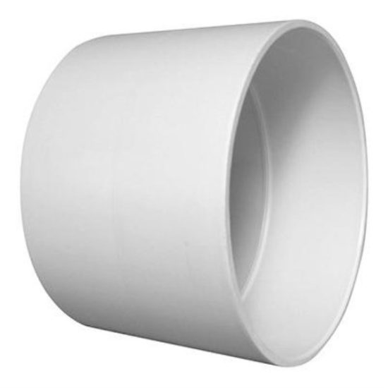 Charlotte Pipe 1-1/4 In. Hub Schedule 40 DWV PVC Coupling