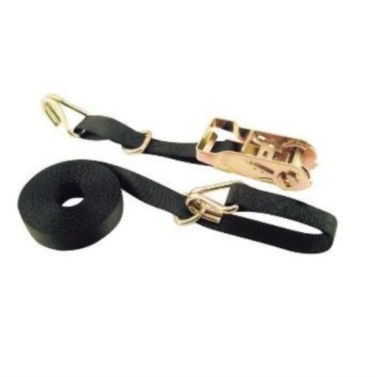 Erickson 1 In. x 15 Ft. 1000 Lb. Ratchet Strap with Floating D Ring