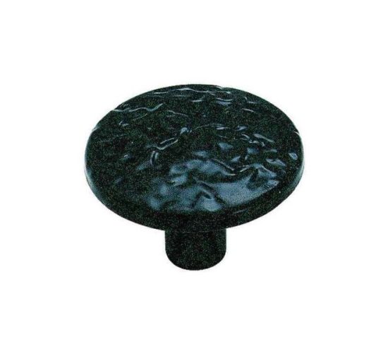 Amerock Everyday Heritage Textured Black 1-1/4 In. Cabinet Knob