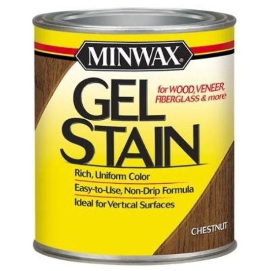 Minwax Gel Stain, Chestnut, 1/2 Pt.