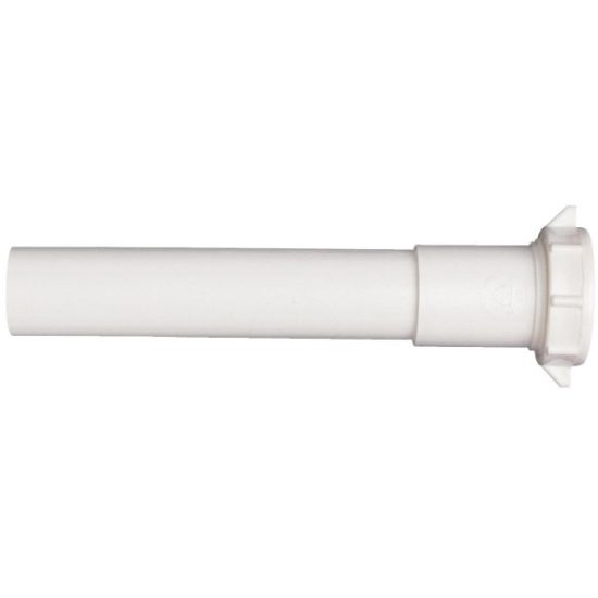 Do it 1-1/4 In. x 6 In. White Plastic Extension Tube