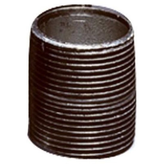 Anvil 1-1/4 In. x Close Welded Steel Galvanized Nipple