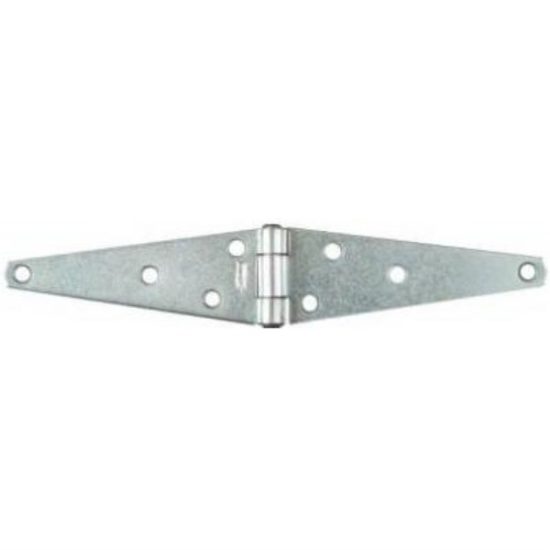 National 1.85 In. x 5 In. Zinc Heavy-Duty Strap Hinge