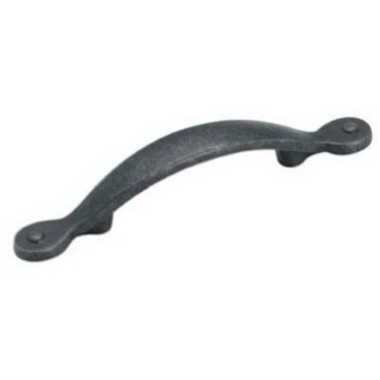 Amerock Inspirations Wrought Iron Dark 3 In. Cabinet Pull