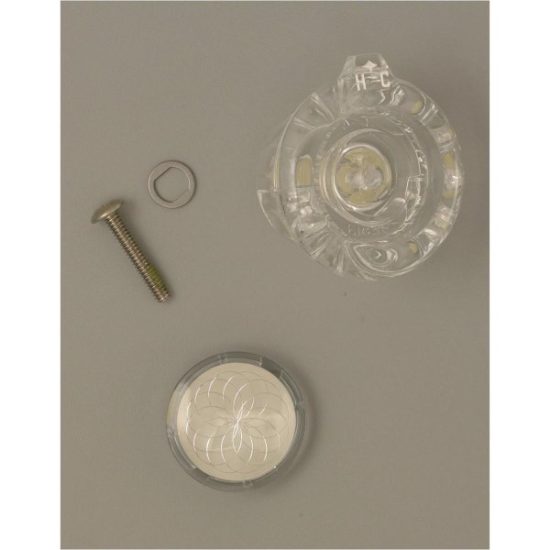 Moen Acrylic Tub/Shower Replacement Clear Faucet Handle