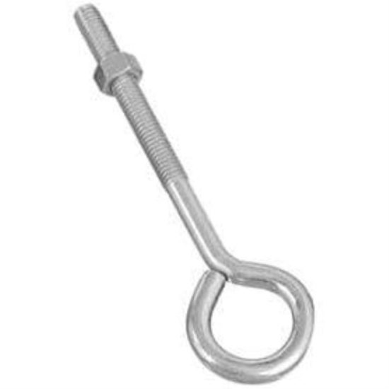 National 3/8 In. x 6 In. Zinc Eye Bolt with Hex Nut