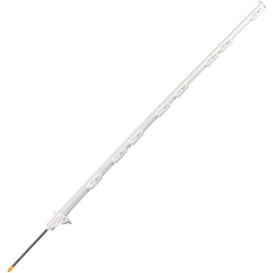Dare Step-In 48 In. White Electric Fence Poly Post