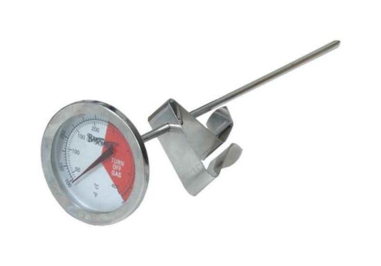 Bayou Classic Analog 5 In. Stainless Steel Thermometer