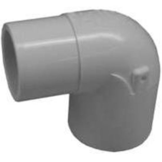 Charlotte Pipe 1-1/4 In. Slip x Spigot Schedule 40 90 Deg. Street PVC Elbow (1/4 Bend)