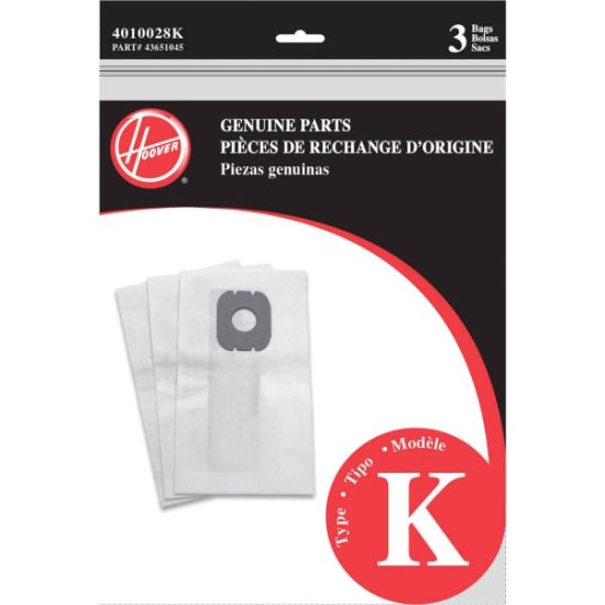 Hoover Type K Standard Vacuum Bag (3-Pack)