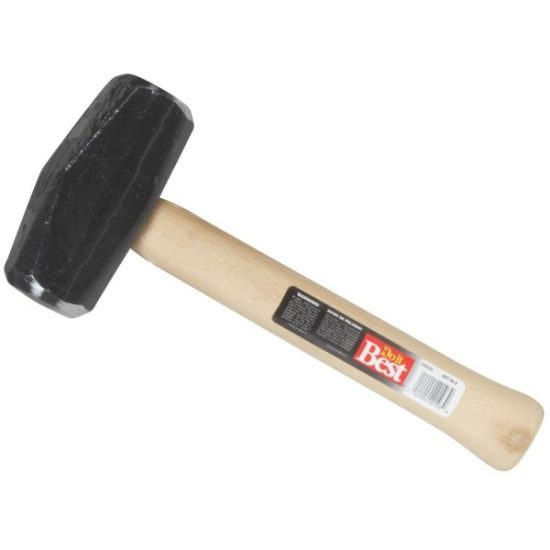 Do it Best 3 Lb. Steel Drilling Hammer with Hickory Handle