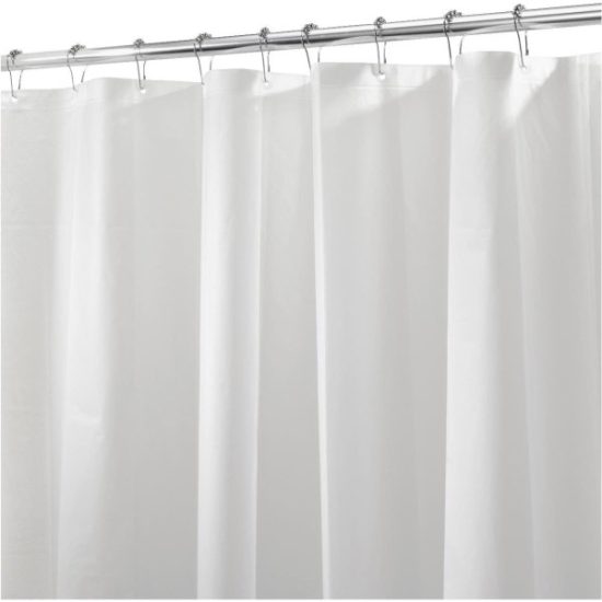iDesign 72 In. x 72 In. Frost Peva Shower Curtain Liner