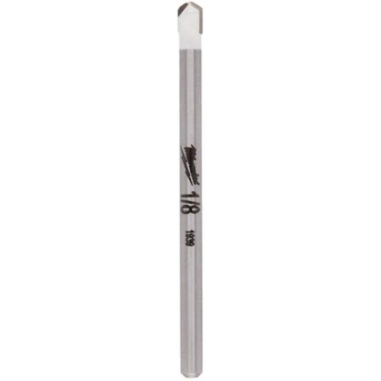 Milwaukee 1/8 In. Natural Stone, Glass and Tile Drill Bit