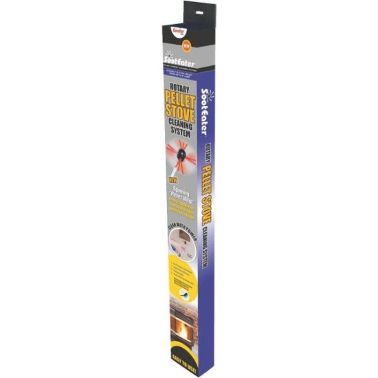 SootEater Rotary Whip Pellet Stove Pipe Cleaning System