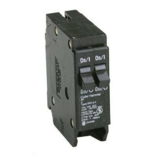 Eaton BR 30A/30A Double-Pole Standard Trip Duplex Circuit Breaker