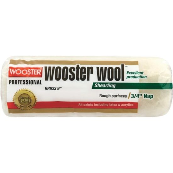 Wooster Wool 9 In. x 3/4 In. Paint Roller Cover