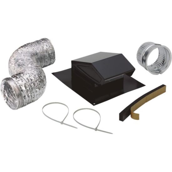 Broan-Nutone 3 In./4 In. Exhaust Fan Roof Vent Kit (7-Piece)