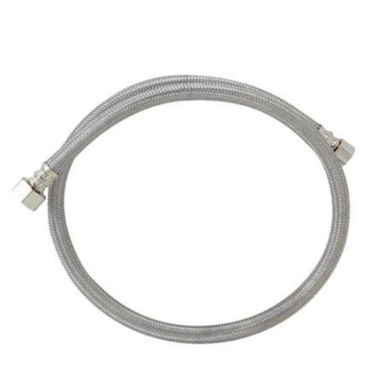 Do it Best 3/8 In. C X 1/2 In. F X 36 In. L Stainless Steel Faucet Connector