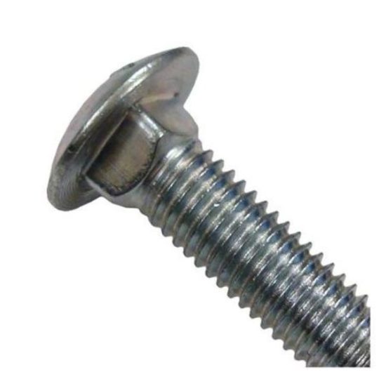 Midwest Fastener 19540189 Carriage Bolt 1/4 -20 (UNC) x 4-1/2  - Zinc Grade 2 Steel 100pk