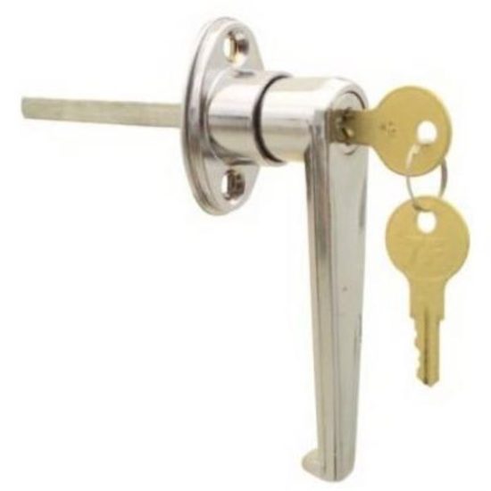 Prime-Line 1-3/4 In. Hole Centers Zinc Diecast L Locking Handle