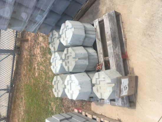 DECK & PIER BLOCKS FOR 6"X6" & 4"X4" SQUARE POSTS