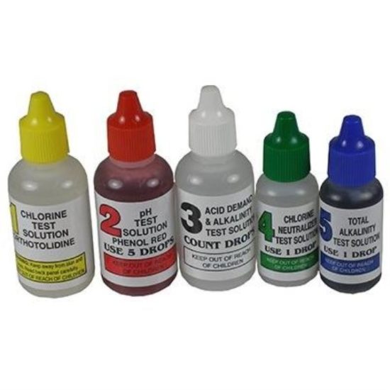 JED Pool and Spa 5-Way Refill Test Kit