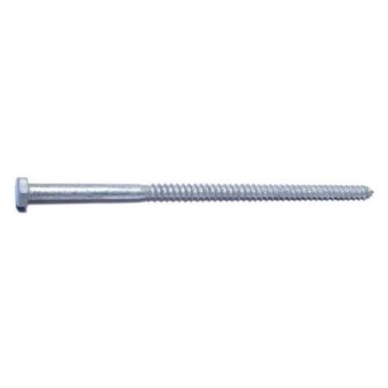 1/4  x 6  Hot Dip Galvanized Steel Hex Head Lag Screws HLSHS-297 (100 pcs.)
