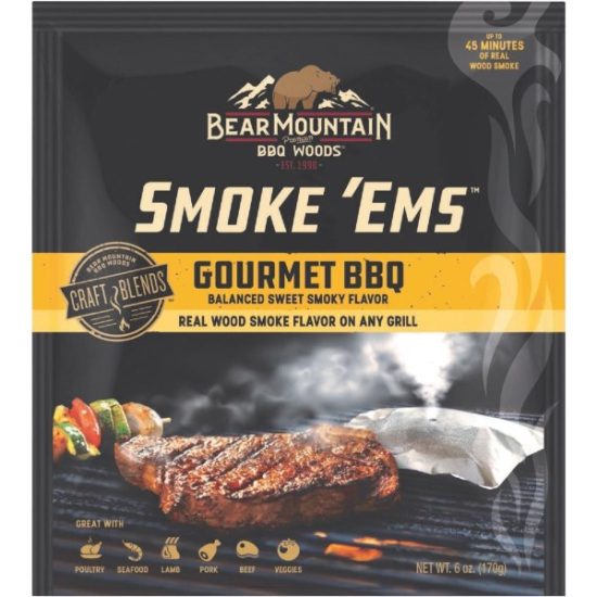 Bear Mountain BBQ Gourmet Smoke 'ems 6 Oz. Smoking Chips