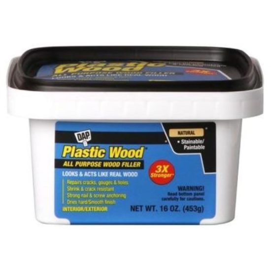 Dap Plastic Wood 16 Oz. Natural All Purpose Wood Filler